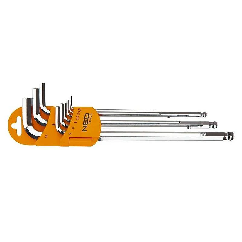 Jeu de 9 clés allen NEO TOOLS 09-525