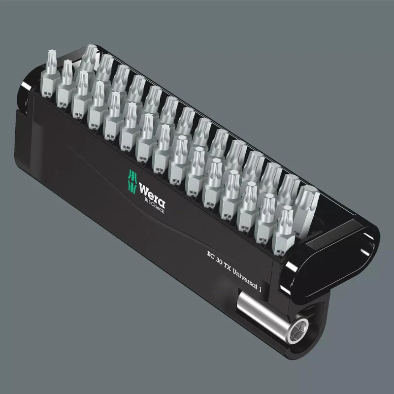 Jeu d'embouts avec support  Bit-Check 30 TX Universal 1 SB, 30 pièces - WERA - 05057900001 - Image 2
