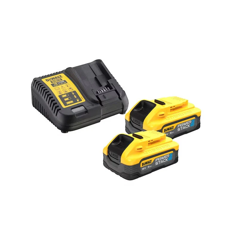 Pack 2 outils 18V DEWALT DCK2050H2T-QW : perceuse DCD805 et boulonneuse DCF850 Brushless  avec coffret et 2 batteries 5,0 Ah POWERSTACK - Image 4