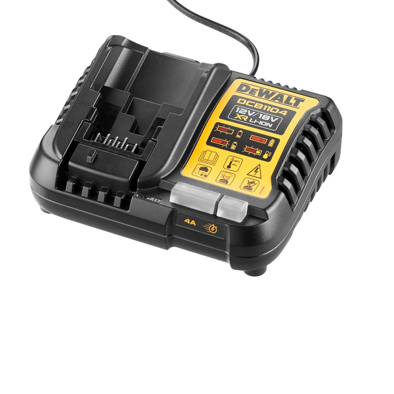 Pack 3 outils 18V DEWALT DCK355P2T-QW Brushless - Perceuse + perforateur + meuleuse + 2 batteries 5Ah Li-Ion + Coffret - Image 8