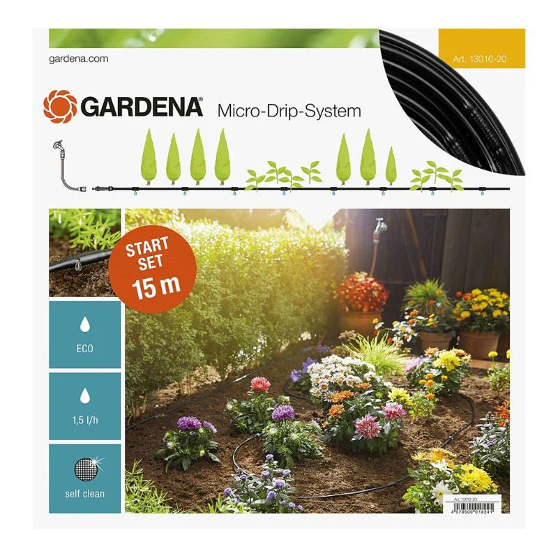 Kit d'arrosage goutte-à-goutte pour rangée de plantes GARDENA 13010-20 - 15m - S - Image 5