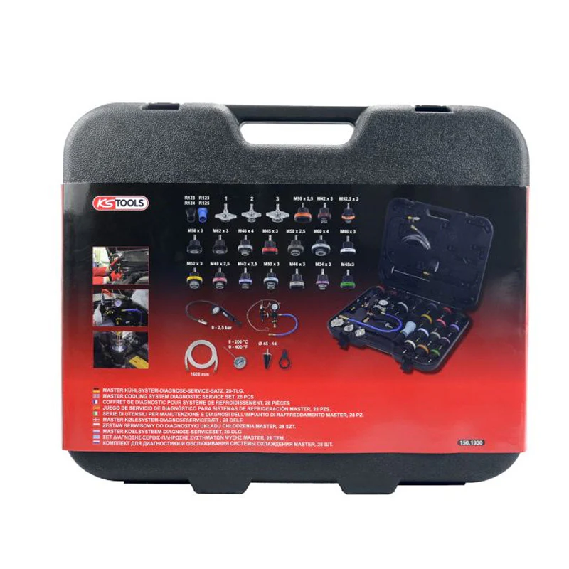Kit de diagnostic de système de refroidissement  - KS TOOLS - 150.1930 - Image 4
