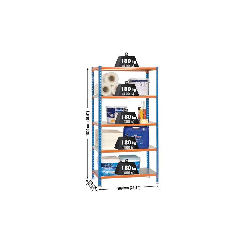 Kit étagère SIMONCLICK 5/400 SIMONRACK 457100024189045 - Image 3