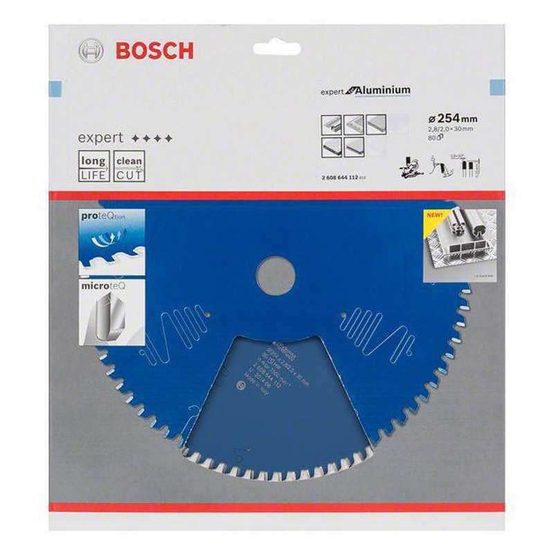 Lame BOSCH 2608644112 Aluminium Ø 254 mm 80 dents pour Scie circulaire - Image 2