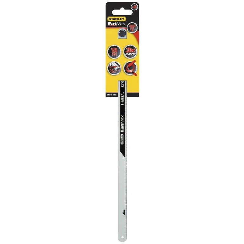 Lame de scie à métaux - carte 2 lames bimetal fatmax 10 dents - STANLEY - FMHT0-20195 - Image 2