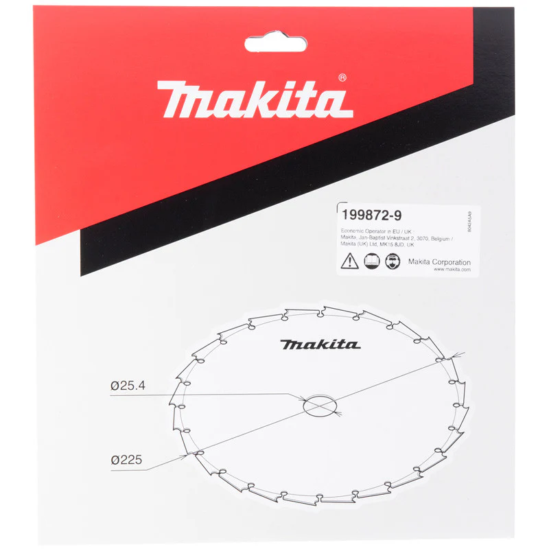 Lame pour débroussailleuse MAKITA 199872-9 255xX25,4x1,8mm 24T - Image 3