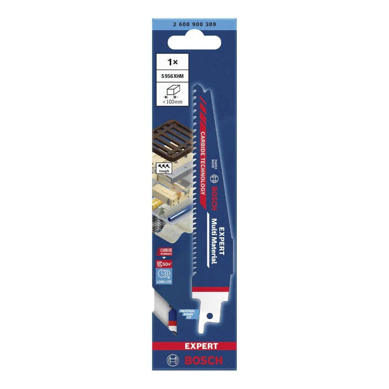 Lame pour scie sabre BOSCH Expert 'Multi Material' S956XHM - métal - 150 mm - Image 2