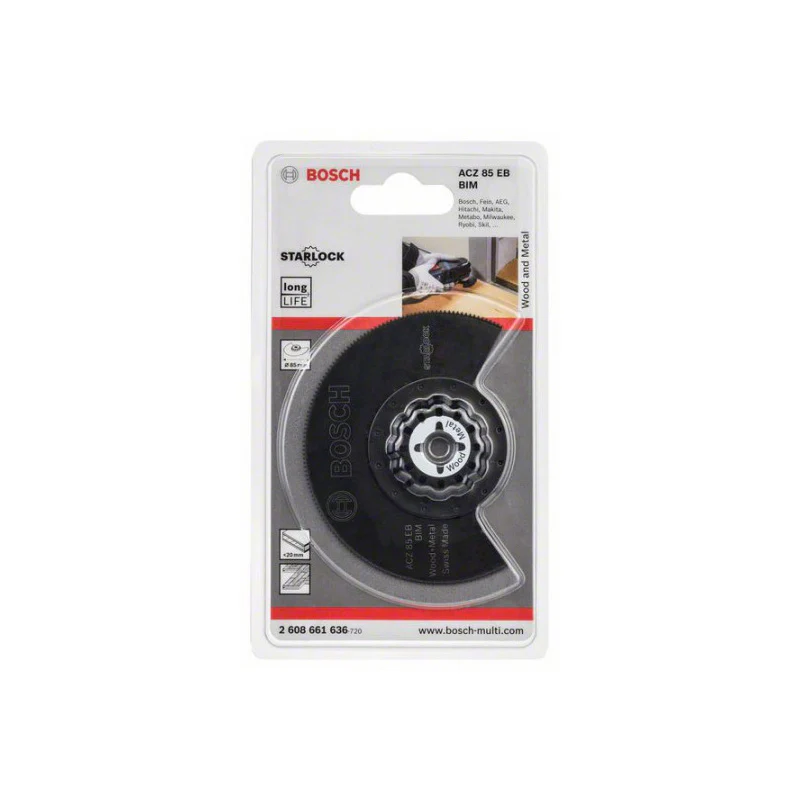 Lame segment PRO ACZ 85 EIB Bosch Pro - 2608669086 - Image 2