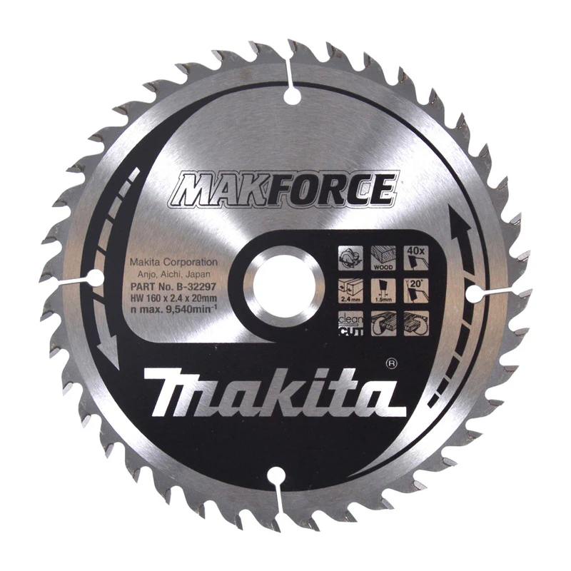 Lames carbure "MakForce", pour bois, pour scies circulaires MAKITA - Image 10