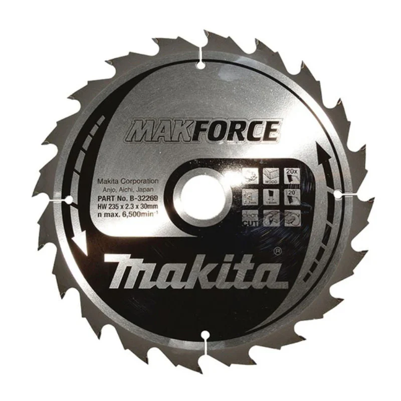Lames carbure "MakForce", pour bois, pour scies circulaires MAKITA - Image 7