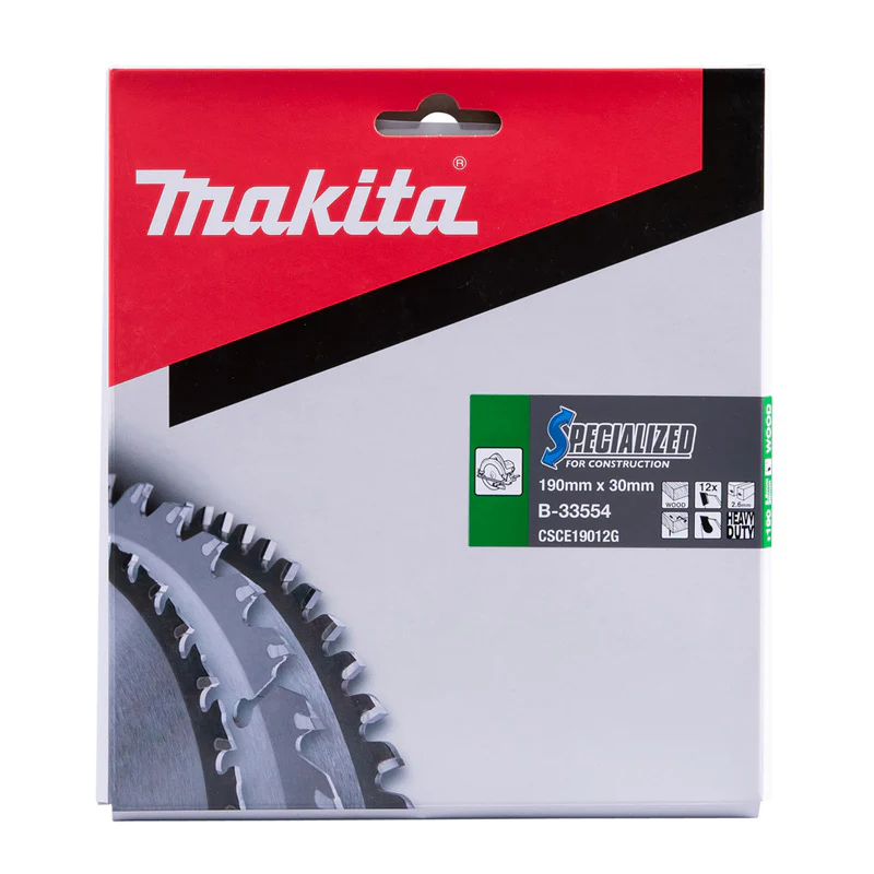 Lames carbure "Specialized" construction (FERMACELL ®), pour scies circulaires MAKITA - Image 3