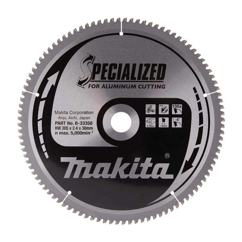 Lames carbure "Specialized" pour aluminium, pour scies radiales et à onglets MAKITA - Image 4