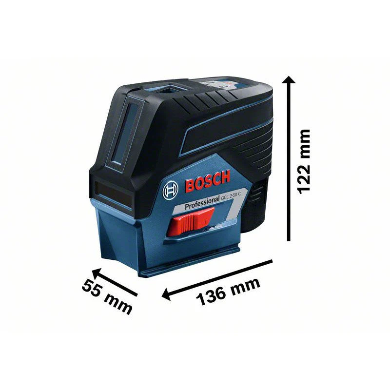 Laser combiné BOSCH 0601066G08 GCL 2-50 C Professional + L-Boxx et support - Image 3