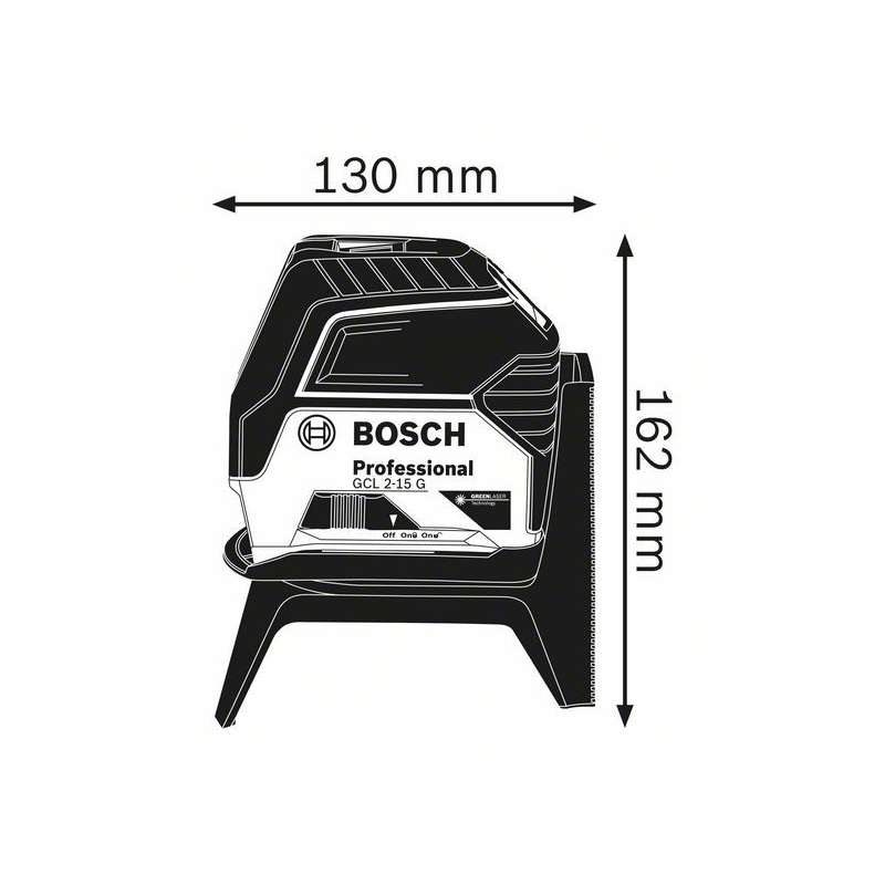 Laser points et lignes BOSCH 0601066J00 - GCL 2-15 G Professional - Image 4