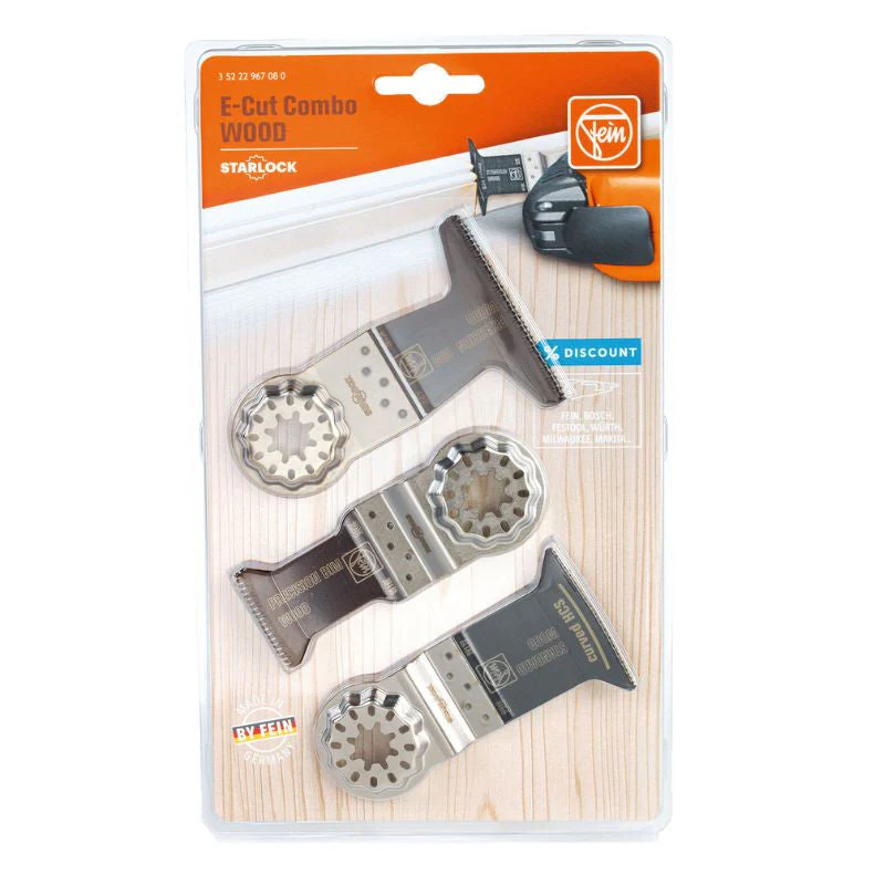 Lot de 3 lames E-Cut bois STARLOCK FEIN 35222967080 - Image 2