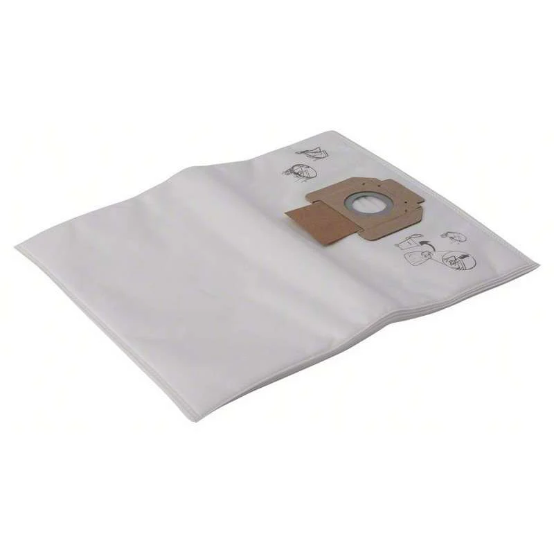 Lot de 5 Sachets en non-tissé pour Aspirateur BOSCH GAS 15 et GAS 20 L SFC Professional - Image 2