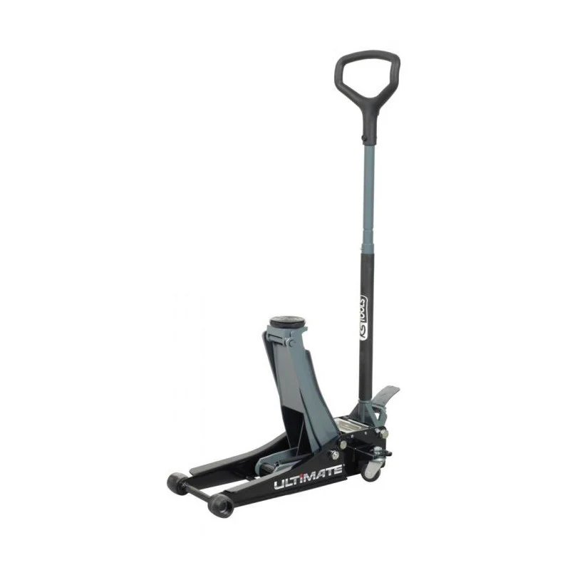 Lot d'un cric extra-bas acier ULTIMATE 2t + Chandelles 2t  - KS TOOLS - 161.0367-A2 - Image 2