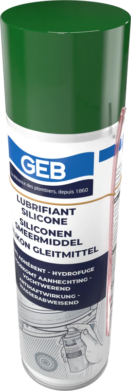 Lubrifiant anti-adhérent GEB 100% silicone aérosol 650 500 ml - Image 5