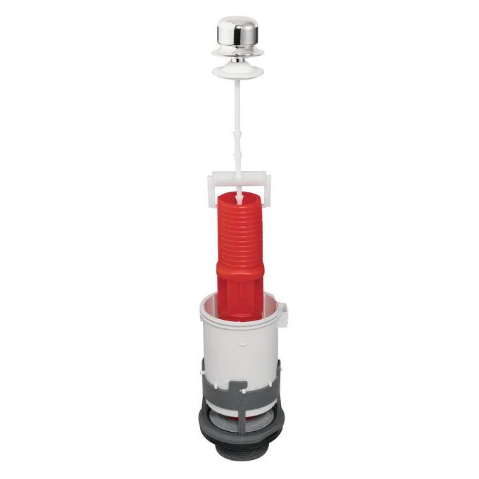 Mécanisme de chasse d'eau simple chasse à  tirette chromée MX - Wirquin - 10723590
