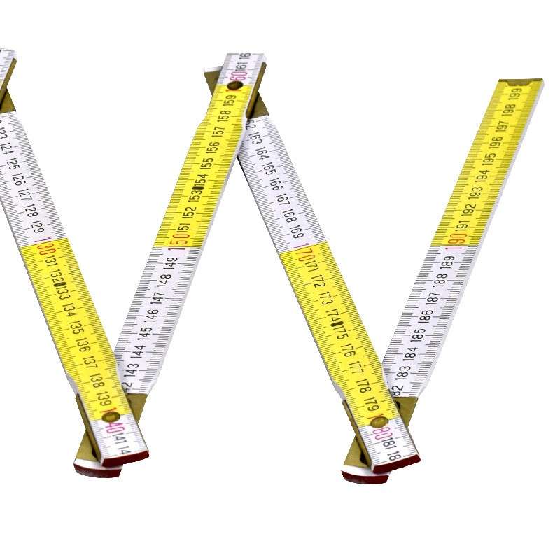 Mètre pliant 2 m NEO TOOLS 74-020 blanc et jaune - Image 3