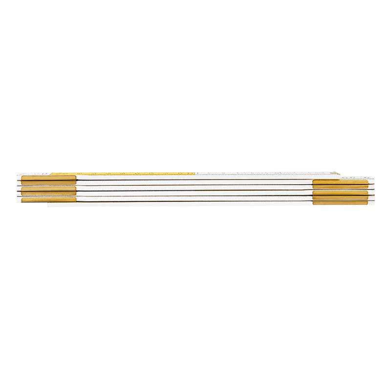 Mètre pliant 2 m NEO TOOLS 74-020 blanc et jaune - Image 4