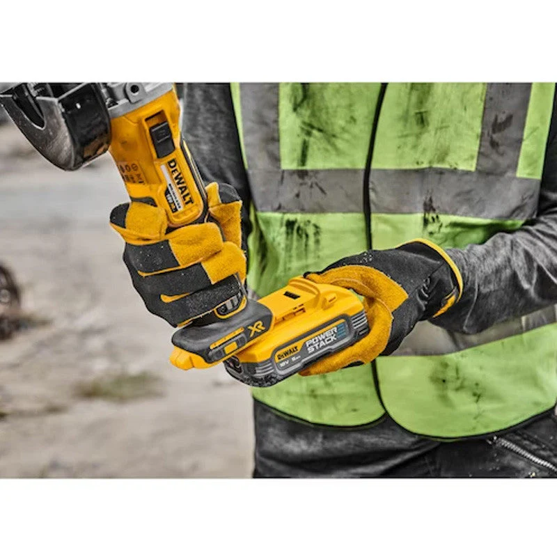 Meuleuse Ø125mm 18V DEWALT DCG405H2T-QW Brushless avec coffret et 2 batteries 5,0 Ah POWERSTACK - Image 3