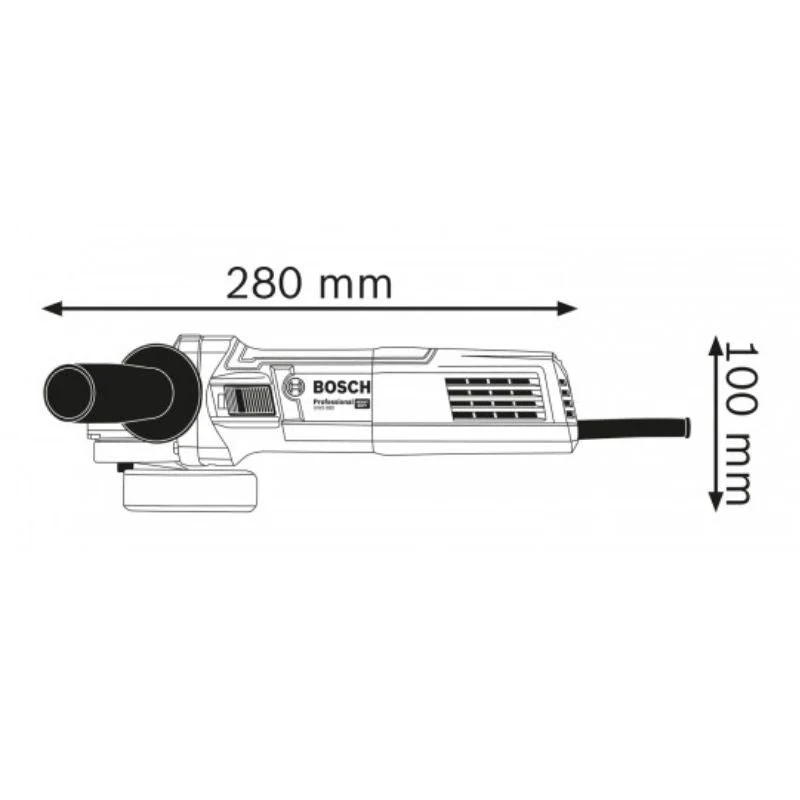Meuleuse angulaire BOSCH GWS 880 + 2 disques diamants - Image 3