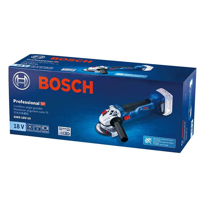 Meuleuse angulaire sans fil BOSCH 06019J4002 - GWS 18V-10 Professional Ø 125mm (vendu sans batterie) - Image 4