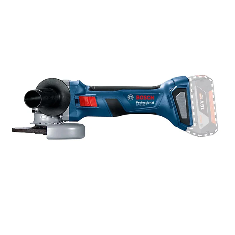 Meuleuse angulaire sans-fil BOSCH GWS 18V-7 - 0 601 9H9 001 Professional (vendu sans batterie) en carton avec accessoires - Image 2