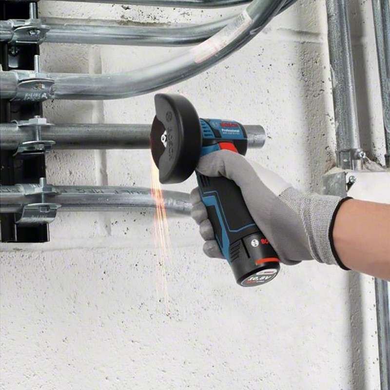 Meuleuse d'angle BOSCH 06019F200B - GWS 12V-76 V-EC Professional (2 x 3 Ah) - Image 7