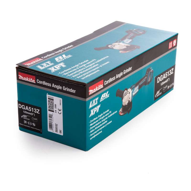 Meuleuse MAKITA DGA513Z - Ø 125mm - 18V Li-Ion (vendu sans batterie) - Image 7