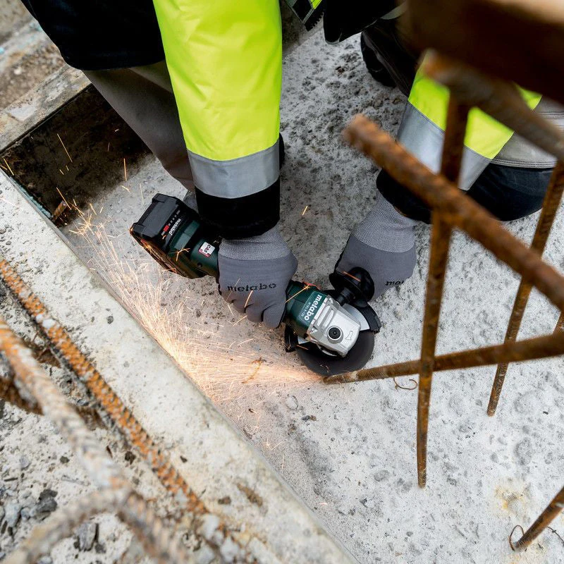 Meuleuse METABO 125 mm 18 V- W 18 L 9-125 Quick - 2 x 5,2 Ah Li-Power, ASC 55, coffret metaBOX - Image 5