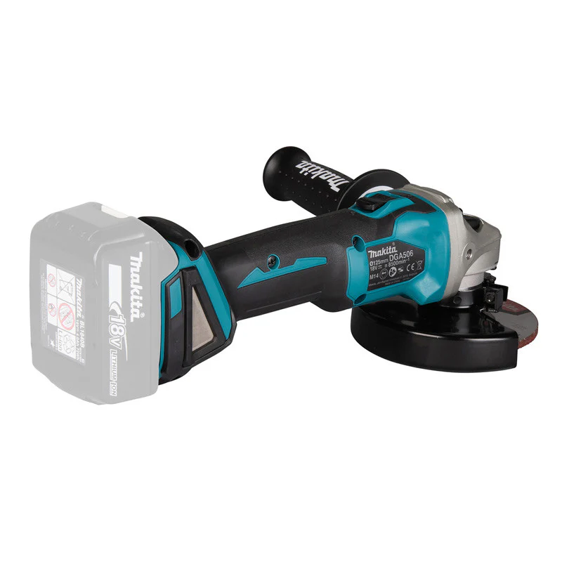 Meuleuse Ø 125 mm LXT ® MAKITA DGA506ZJ 18 V Li-Ion - Produit seul + MakPac - Image 2