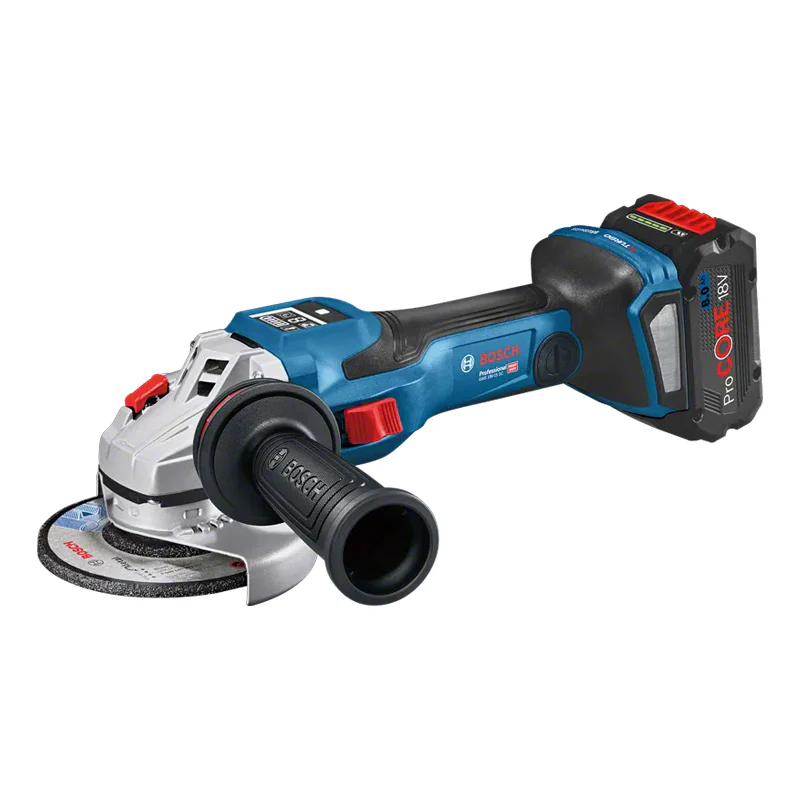 Meuleuse Ø125mm BOSCH GWS 18V-15 SC + 2 batteries Procore 18V 5.5 Ah + 1 chargeur GAL 18V-160 - L-Boxx - Image 2