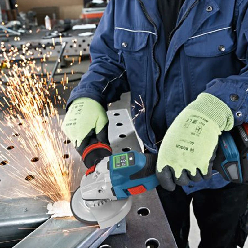 Meuleuse Ø125mm BOSCH GWS 18V-15 SC + 2 batteries Procore 18V 5.5 Ah + 1 chargeur GAL 18V-160 - L-Boxx - Image 5