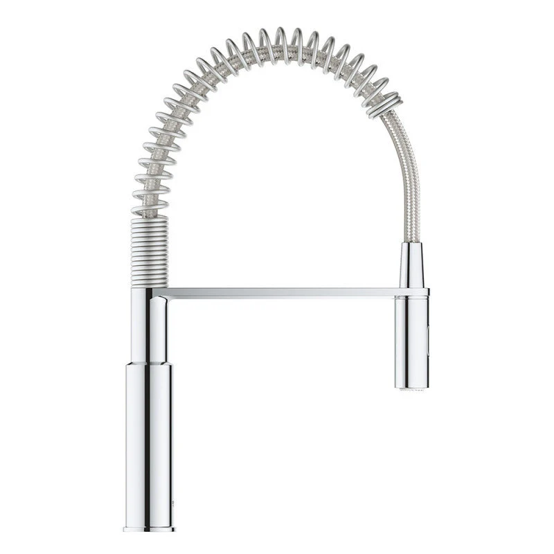 Mitigeur évier GET 360° GROHE 30361000 - col de cygne professionnel - douchette déclipsable - chromé - Image 2