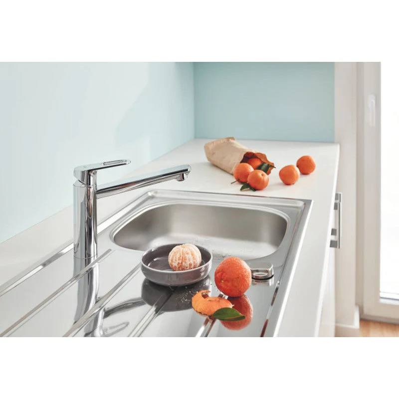Mitigeur évier START FLOW GROHE 31691000 bec droit - chrome - Image 4