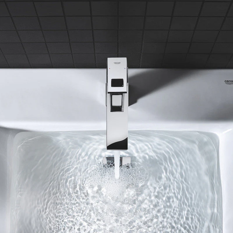 Mitigeur lavabo EUROCUBE GROHE 2339000E - bec bas - taille S - chrome - Image 7