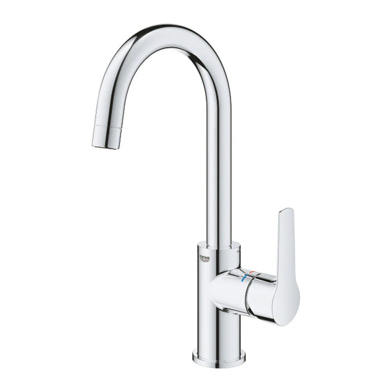 Mitigeur lavabo START GROHE 24203002 QuickFix - bec col de cygne pivotant- taille L - chrome - Image 3