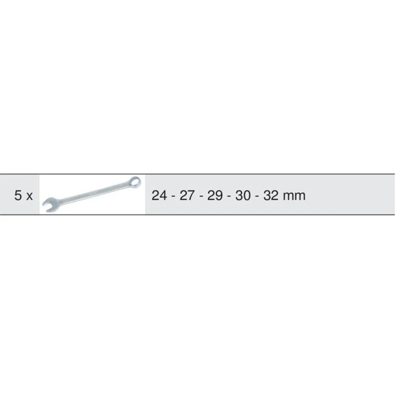 Module de clés mixtes ULTIMATE, 5 pièces  - KS TOOLS - 713.2015 - Image 2