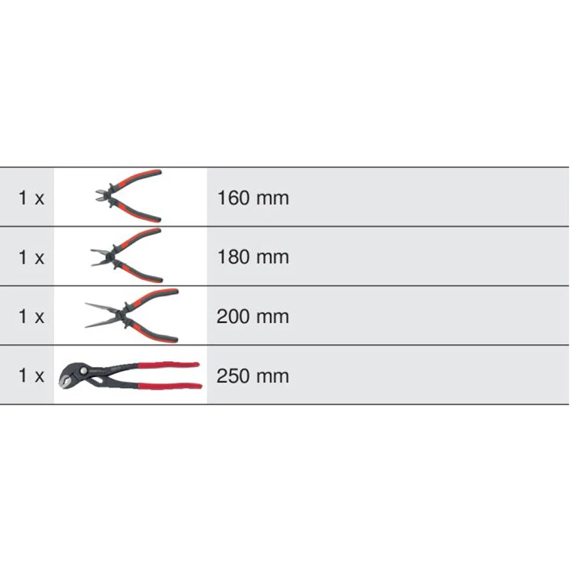 Module de pinces, 4 pièces  - KS TOOLS - 713.4014 - Image 2