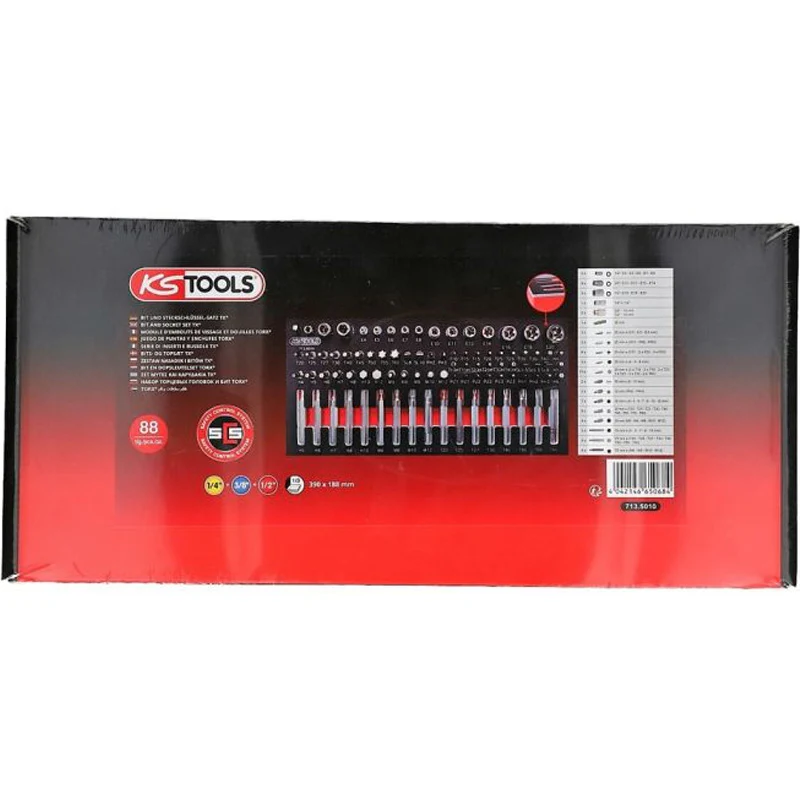Module d'embouts de vissage et douilles TORX®, 88 pièces  - KS TOOLS - 713.5010 - Image 3