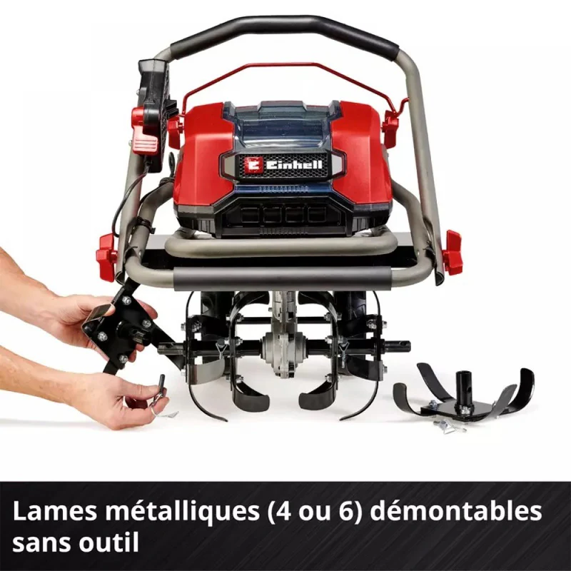 Motobineuse sans fil EINHELL GP-CR 36/45 Li E BL (machine seul) - Image 5