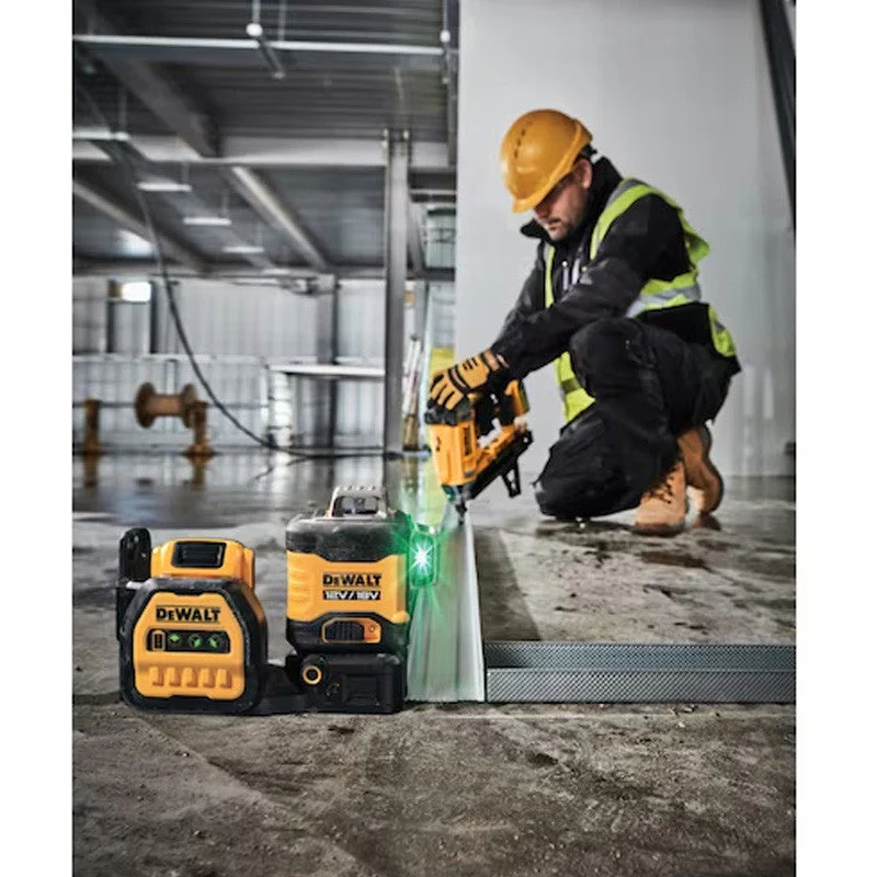 Niveau laser multi-lignes 3 faisceaux verts à 360° 12V / 18V DEWALT DCE089NG18-XJ - Image 4