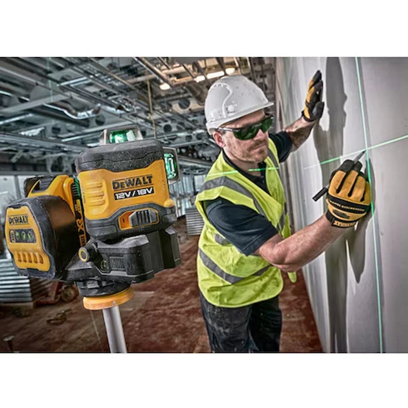 Niveau laser multi-lignes 3 faisceaux verts à 360° 12V / 18V DEWALT DCE089NG18-XJ - Image 5