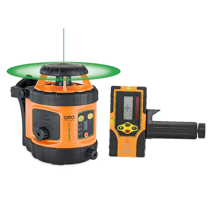 Niveau laser rotatif automatique GEO FENNEL FLG 190A-GREEN + FRG45 - 292195 - Image 4