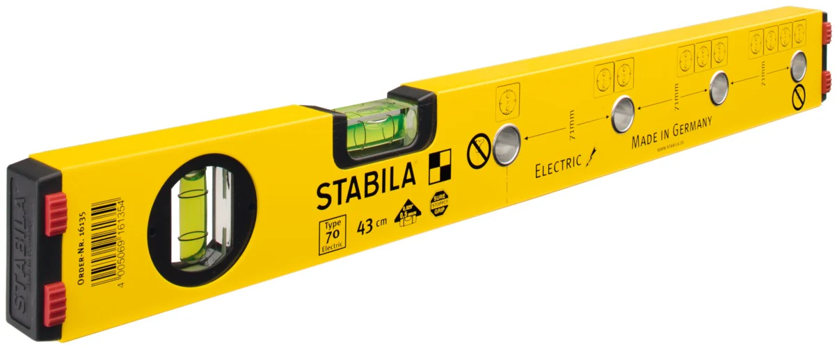 Niveaux à bulle Type 70 Electric, 43 cm STABILA 16135 - Image 2