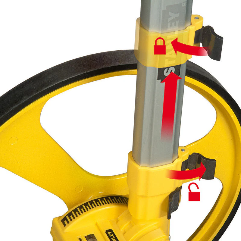 Odomètre roue a rayon aluminium moulé STANLEY 10 km - Image 4
