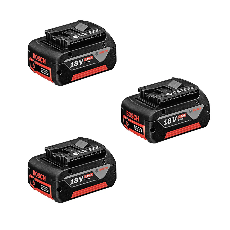 Pack 10 outils 18V - BOSCH 0 615 A50 04G Professional - Livré avec 3 batteries 18V 5.Ah Li-Ion + chargeur et sac de transport - Image 12