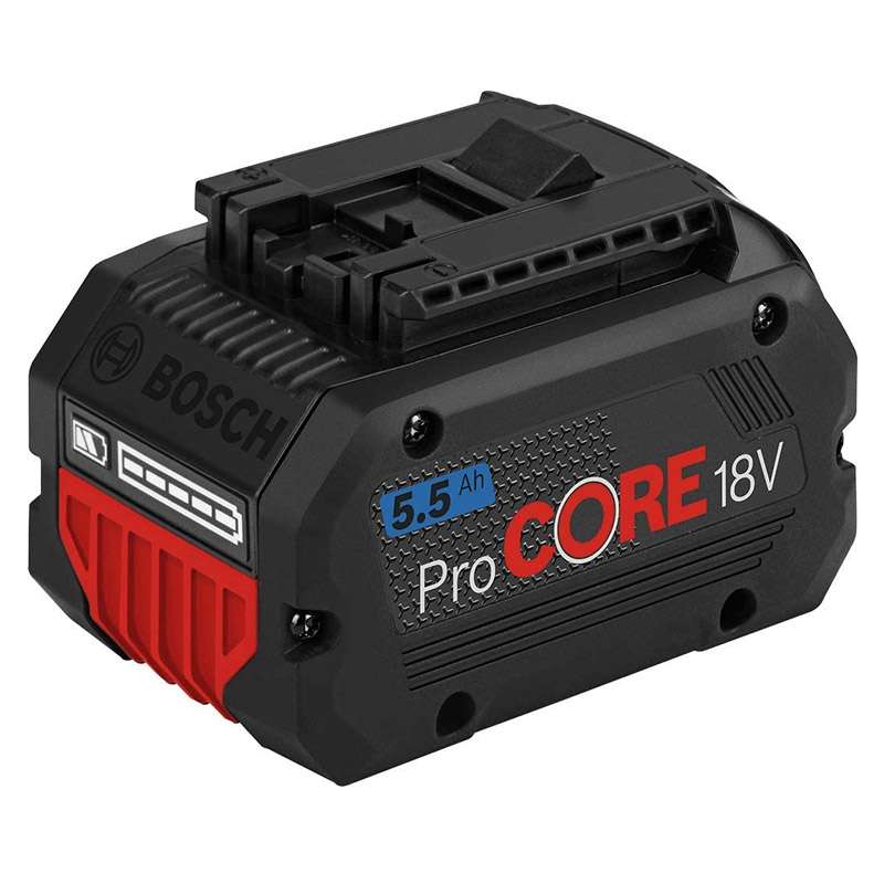 Pack 2 Batteries BOSCH ProCORE18V 5,5Ah Professional + Chargeur GAL 1880 CV Professional - Image 2